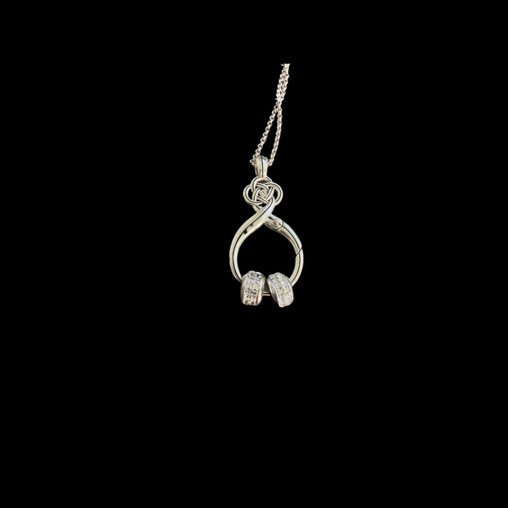 Brighton Clear Stone Spacers (2) - never worn.